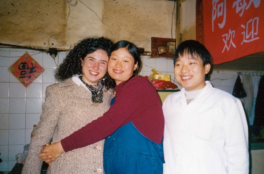 First visit to China in 2002